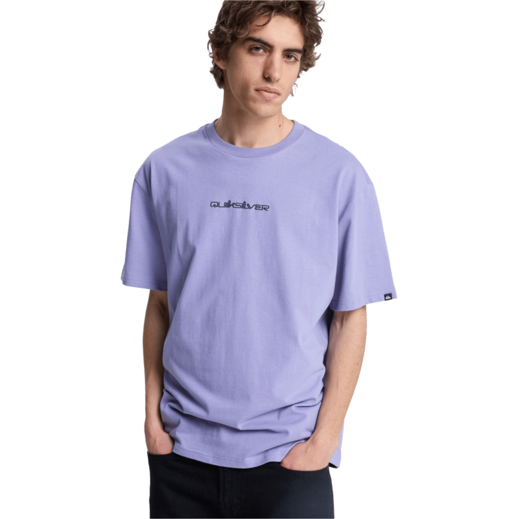 2026 Quiksilver Heren Fractured Wave T-shirt Met Korte Mouwen EQYZT08299 - Daybreak
